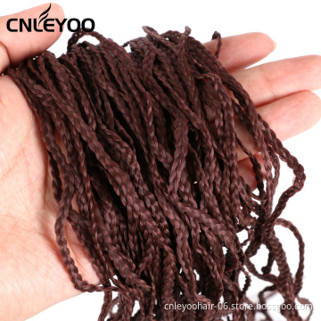 28 Inch ZiZi Box Braiding Hair 24 Strands Wholesale Micro Box Braids Crochet Braids For Fashion